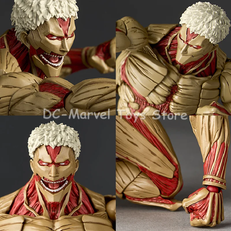 CZ usine attaque sur Titan Reiner Braun incroyable Yamaguchi Revoltech blindé Titan Reiner Braun Ko Anime figurines modèle jouet