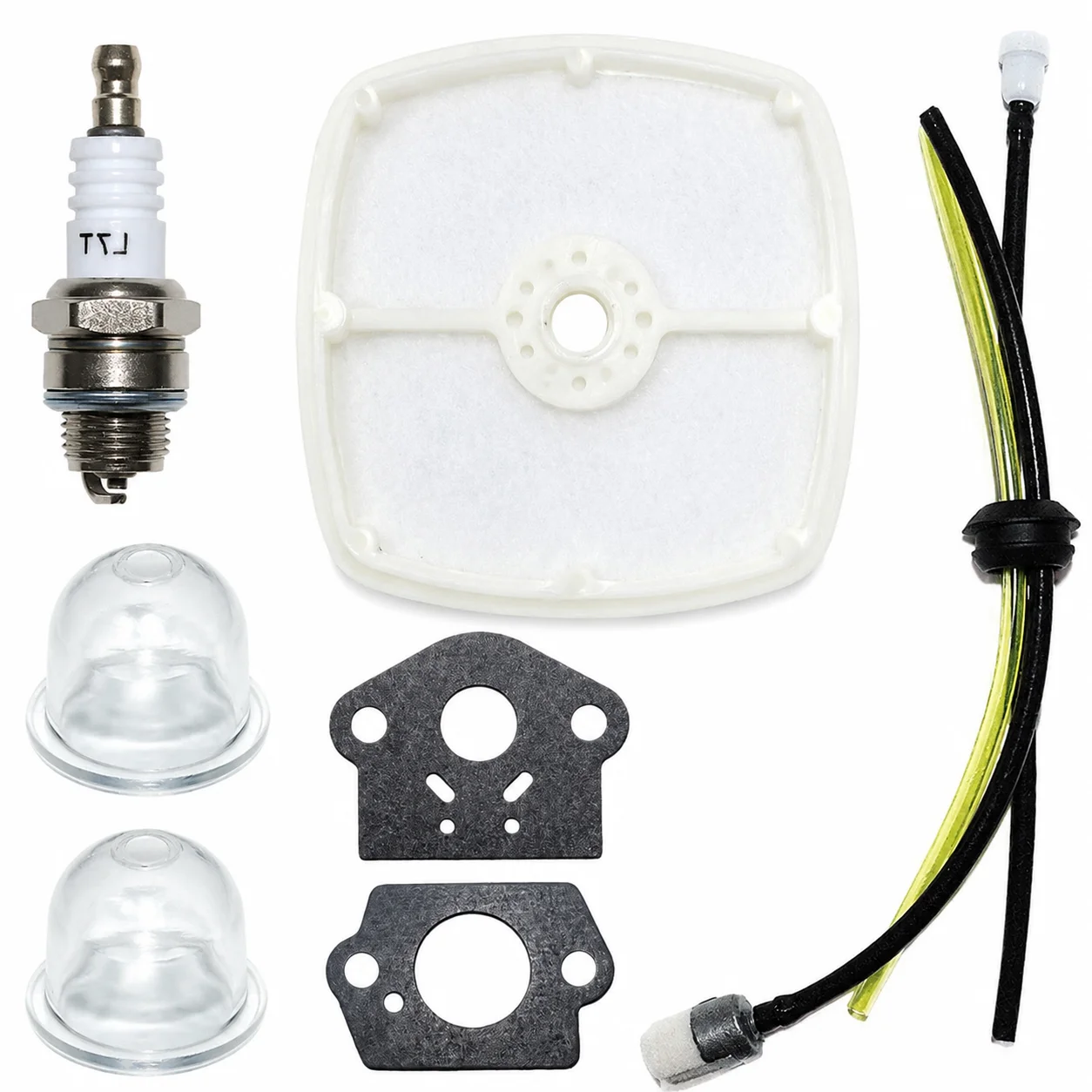 Air Fuel Filter Line Grommet Seal Kit, Replacement Tune Up Kit for Echo SRM230 SRM200 SRM201 SRM210 Trimmer, A226001410