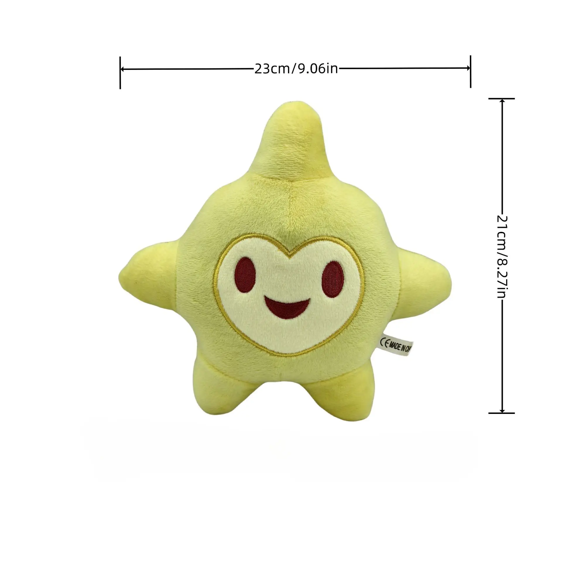 Adorabile Lucky Wishing Star peluche bambola morbido peluche cuscino Kawaii accompagna il sonno giocattoli di peluche decorazione della casa regali