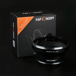 K&F Concept Lens Adapter for Bronica SQ mount lens to Canon EOS EF camera 1DX 5DS 5D3 6D2 7D 700D 750D 760D