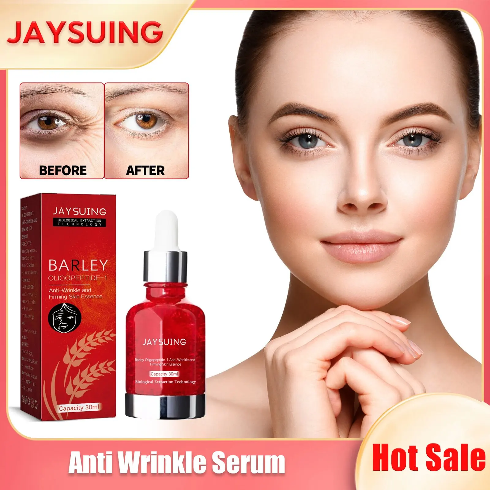 Anti Wrinkle Essence Lift Firming Reduce Melanin Fade Fine Line Dark Circle Removal Anti Aging Rejuvenation Moisturizing Essence