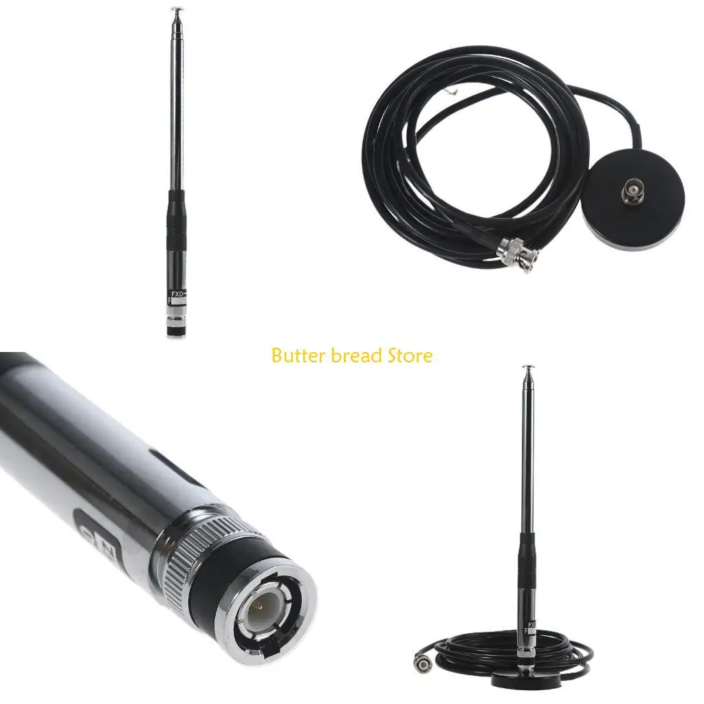 W89C CB Radio Antenna with Base CB Antenna for ICOM IC-V8 IC-V80 IC-V82