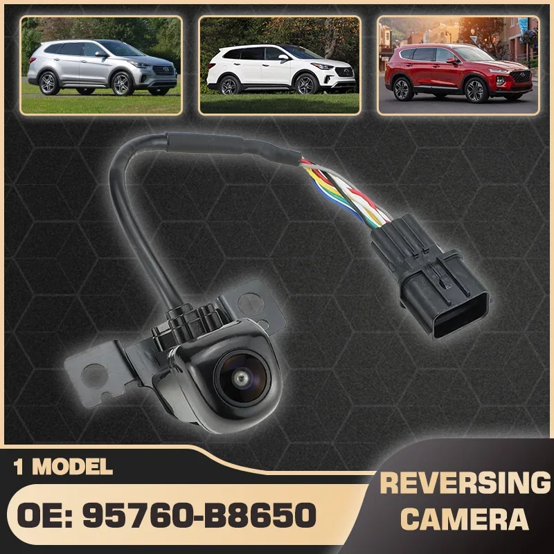 

Car Rear View Reverse Backup Parking Camera For Hyundai Santa Fe 2017 2018 2019 95760-B8650 95760-B8641 Automotive Accessories