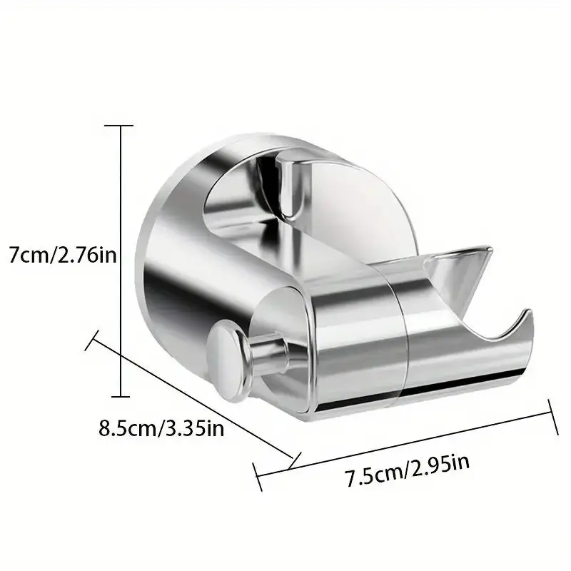 No-Drill Suction Cup Adjustable Shower Head Holder,Adjustable Shower Head Holder, Suction Cup Shower Head Holder image 2