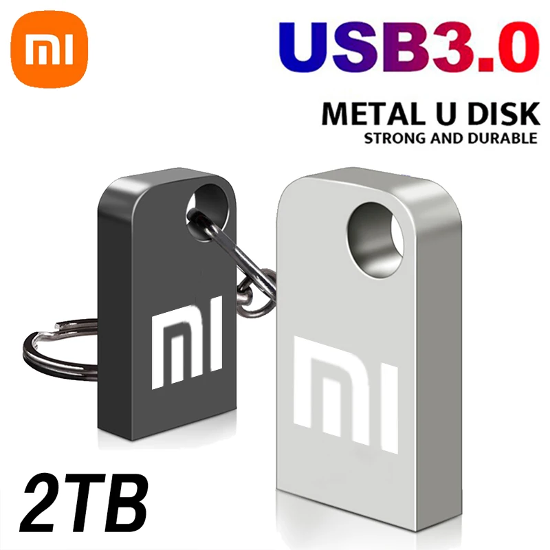 Xiaomi Mini U Schijf Usb Geheugen 2Tb 1Tb 512Gb Flash Drives Metalen Draagbare Usb 3.0 Type C Hoge Snelheid Waterdichte Pen Drive Stick