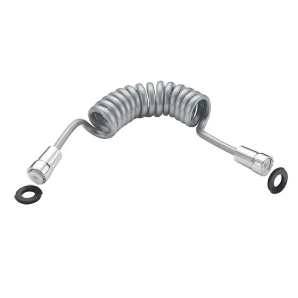 Home Rain Shower Spring Tube Spring Flexible Shower Hose For Water Plumbing Toilet Bidet Sprayer All Copper Cap Connection Hose