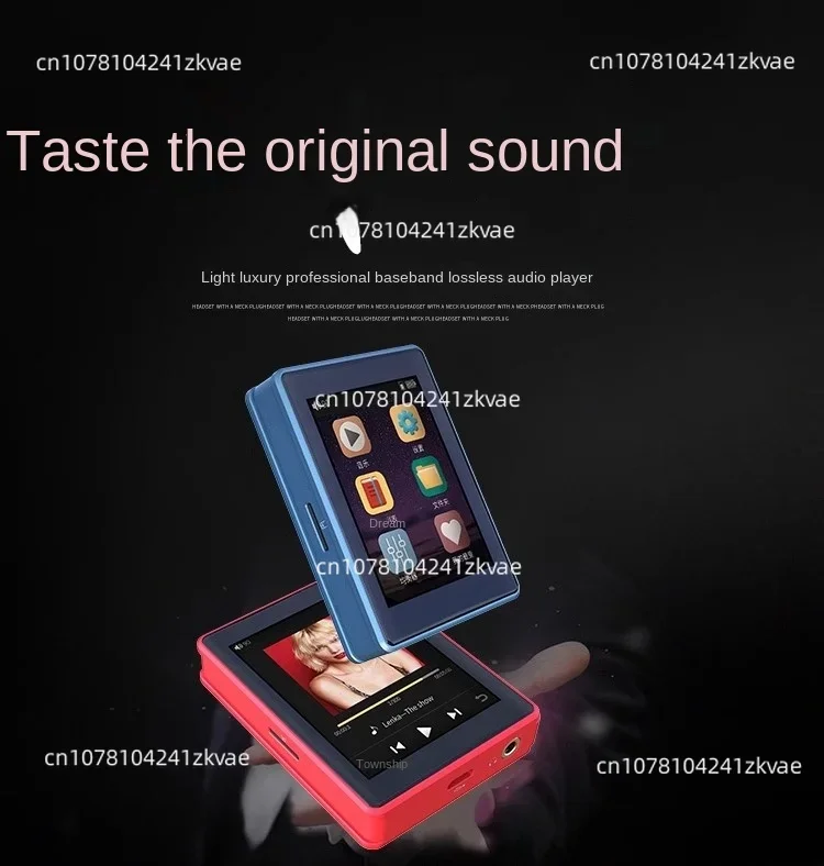 Fever Lossless Music Player MP3 ESS9118 DSD256 Decoding HIFI Walkman HD Touch Screen Operation Supports OTG Long Battery Life