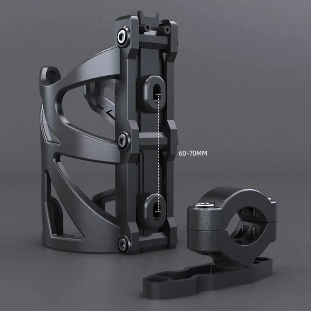 A Set of Motorcycle Beverage Rack Bicycle Cup Holder Electric Bike Black and Blue Kettle Holder Modified Accessories 2025 New 3