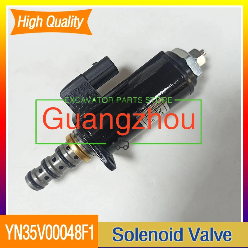 

For Kobelco Solenoid Valve KDRDE5K-31/30C50 SKY5P-17-A YN35V00048F1 Higher Quality Solenoid Valve Excavator Spare Parts New
