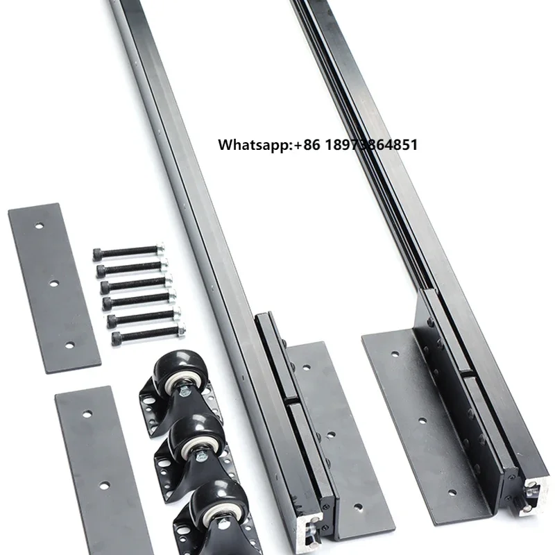 

Open Kitchen Dining Table Counter Pull-out Telescopic Rock Slab Centre Island bar Extension Linear Slides Heavy Duty Rails