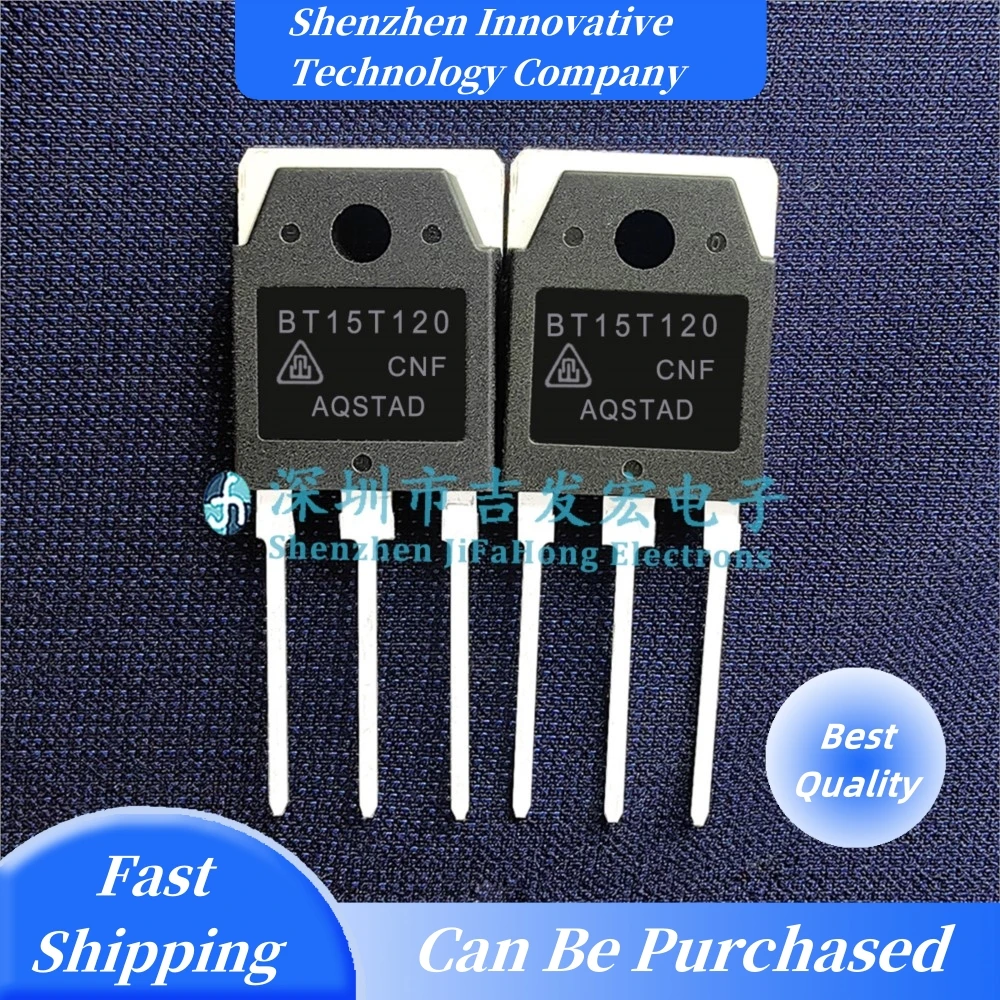 10PCS BT15T120  TO-3P IGBT 15A 1200V Best Quality   Fast Shipping In Stock