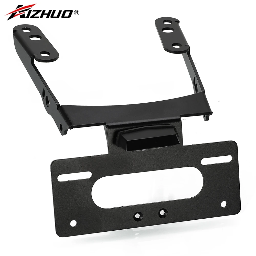 

Rear License Number Plate Tail Frame Holder with LED Light For Husqvarna VitPilen 401 SvartPilen 401 /250 SvartPilen 200 /125