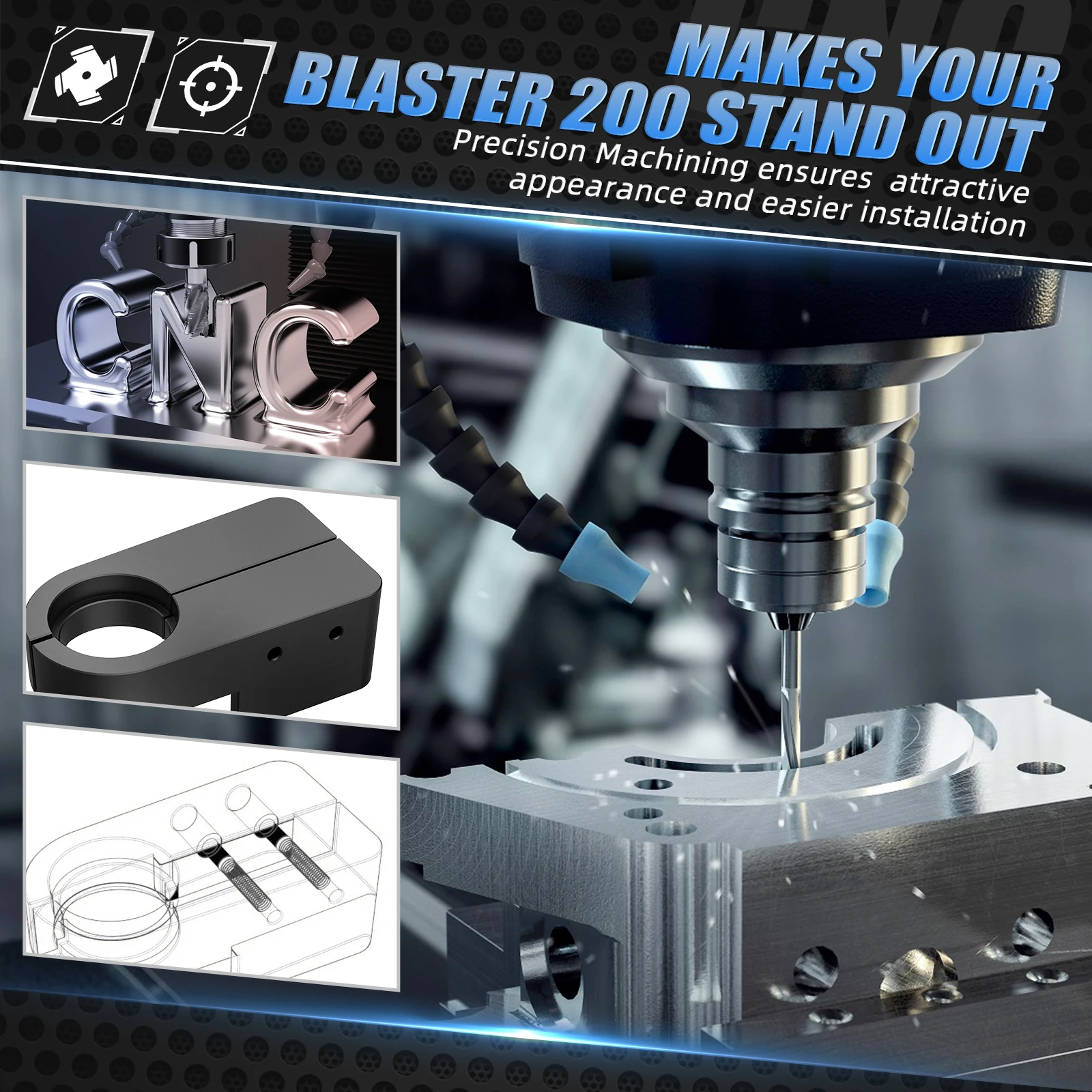 ل Banshee350 ATV سلسلة المنزلق عدة لياماها الناسف 200 1988-2006 رابتور 350 2004-2013 2011 المحارب 350 النايلون المقاوم للاهتراء #6