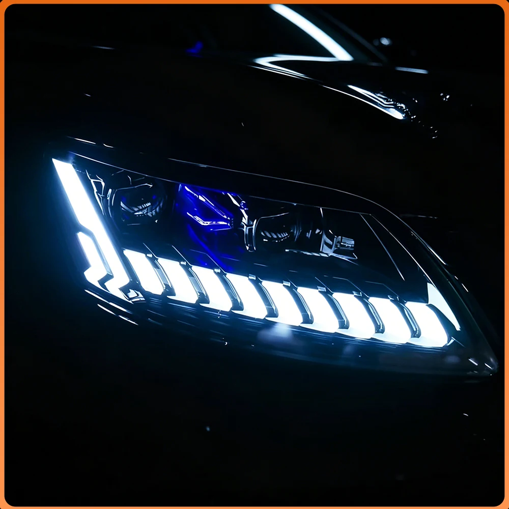 

LED Projector Lens Headlights Assembly For Audi Q7 2006-2015 Car Front Lamps Upgrade High Quality Plug and Play Auto Accessories