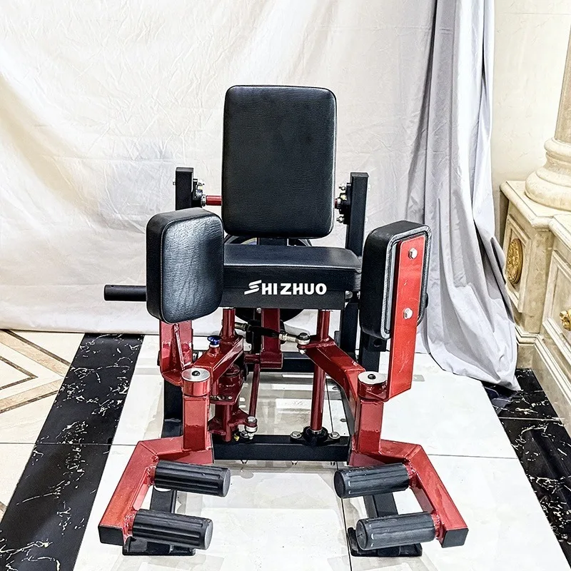 High End Workout Dual Functional Leg Trainer Plate Loaded Hip Abductor and Adductor Gym Inner Outer Thigh Combo Machine