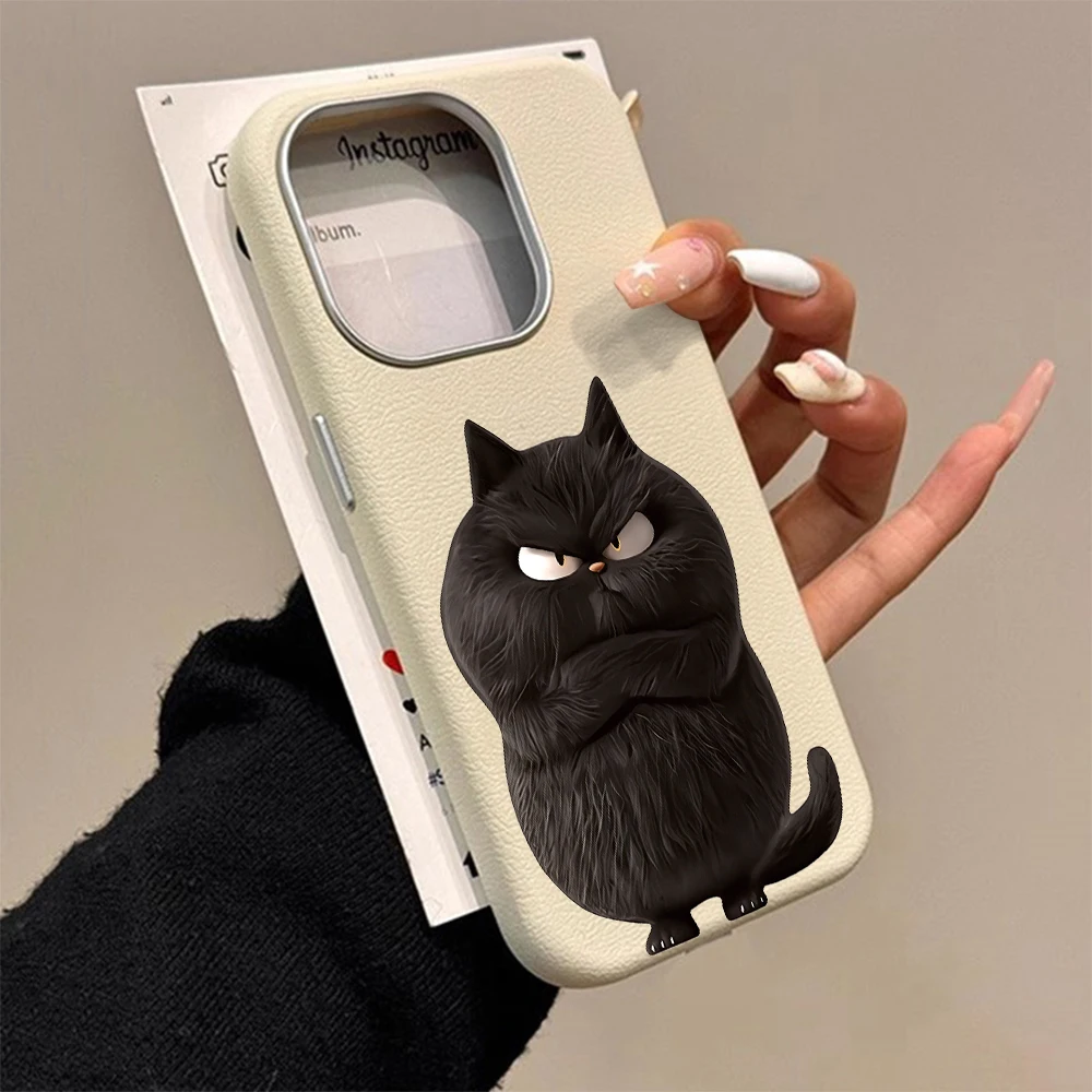 Street Cool Cat Meme Hülle für Samsung Galaxy S25 S24 S23 Ultra S22 S21Plus FE A57 A56 A55 A54 A53 A36 A35 A34 5G Silikon-Schutzhülle – Detail 2
