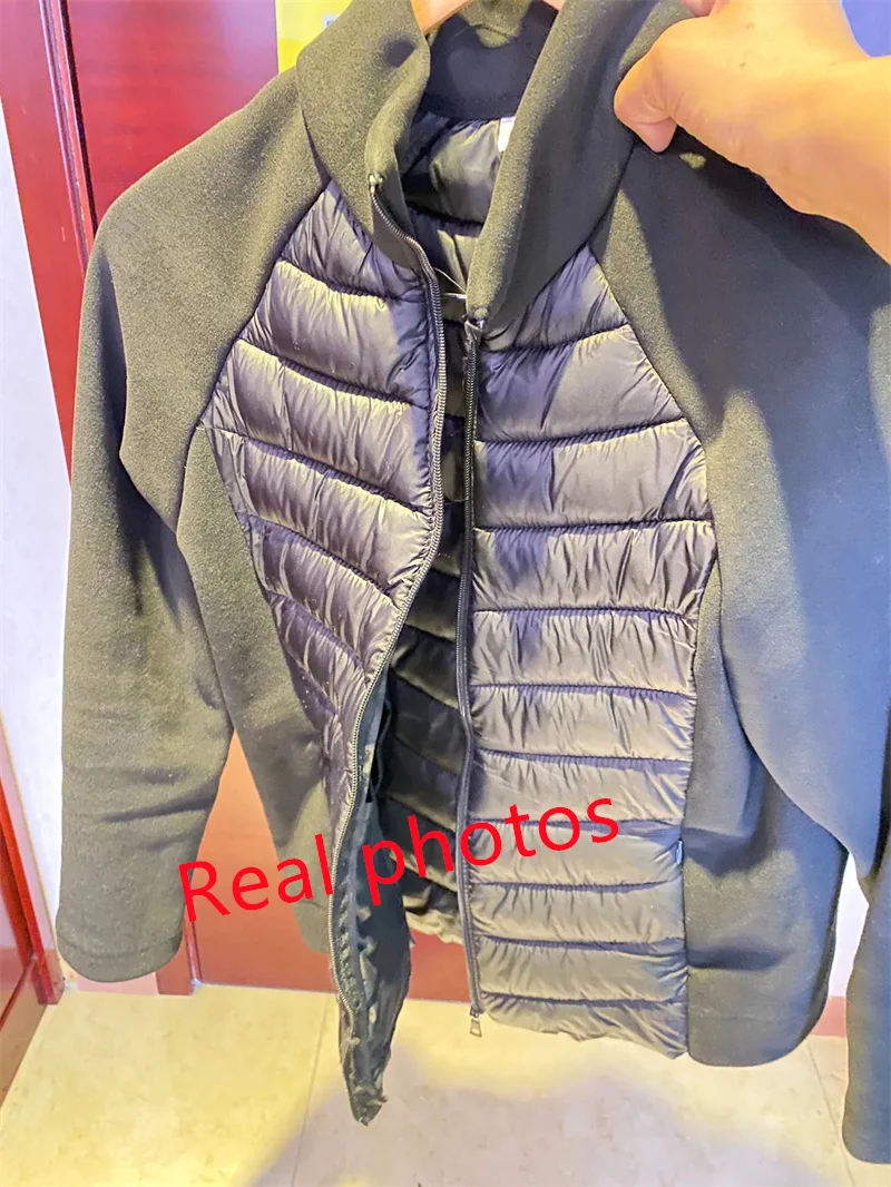 Spliced Motion Cotton-padded Jacket Women's Sweatshirt Stand-up Collar Warm Slim Coat Outdoor Sports Outerwear Autumn Winter