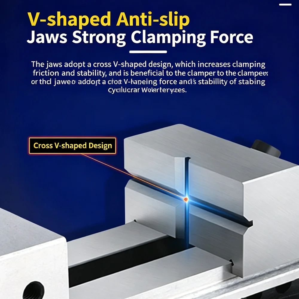 2.5Inches Bench Drill Press Stand Lathe Mini Tools QKG63 Tool Steel Vise Lathe Vice Bench Clamp For Milling Vise