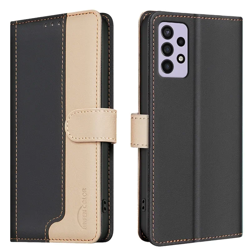 Wallet Flip Case For Samsung Galaxy A52 Cover Cases For Samsung A52 A12 A32 A22 S A72 5G A02S Coque Leather Phone Protective Bag