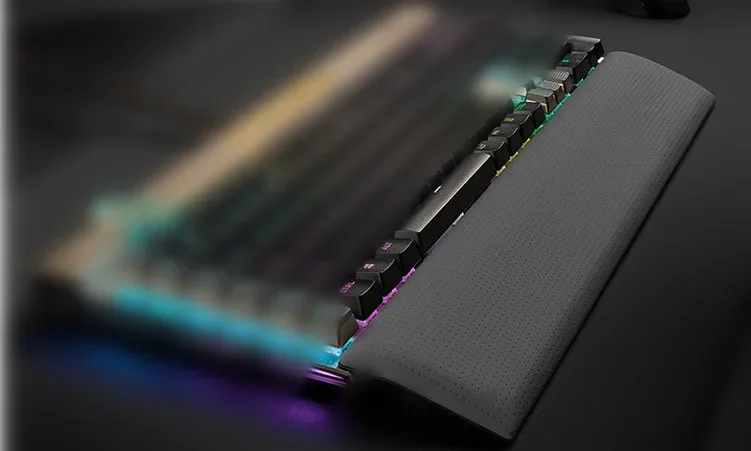 100% original keyboard wrist rest for Corsair K100 RGB Platinum  genuine hand rest accessory