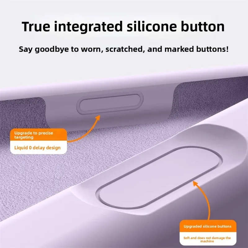 Liquid Silicone Magnetic for MagSafe Phone Case for IPhone17ProMax 16 15 14 13 17 Solid Color Skin Protection Soft Back Cover - view 4