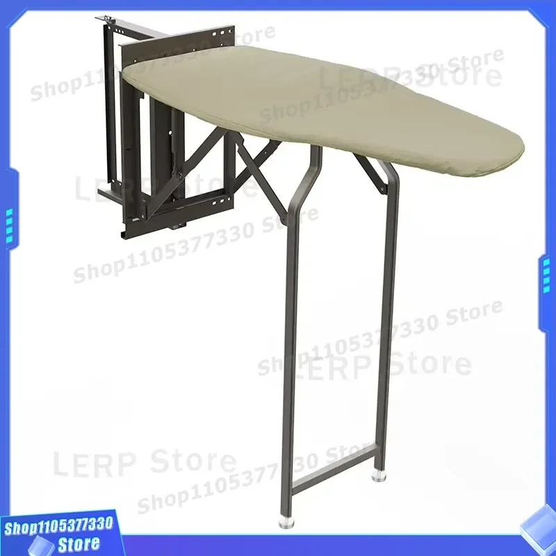 Professional Thickened Steel Frame Hidden Ironing Board Built-in Folding Wardrobe Accessory for Hotel Home Use Durable Design