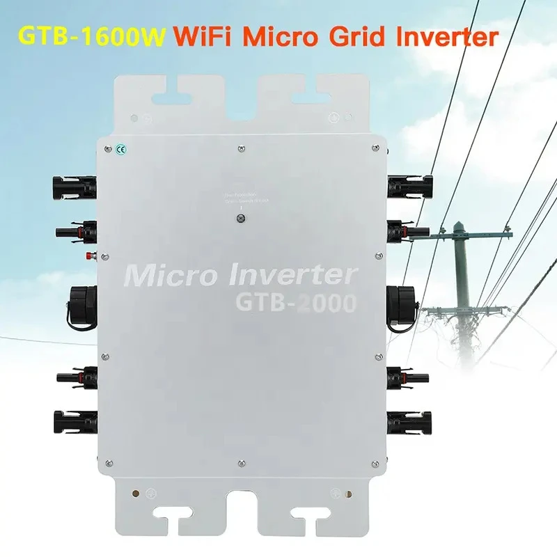 Micro Inverter 2000w DSP Technology WiFi Standby