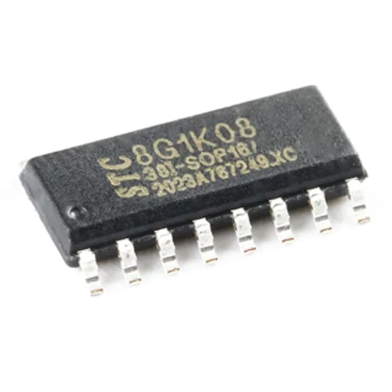 

10 Pieces of Brand New Original Stc8G1K08-38I-Sop16 Enhanced 1t 8051 Microcontroller Mcu