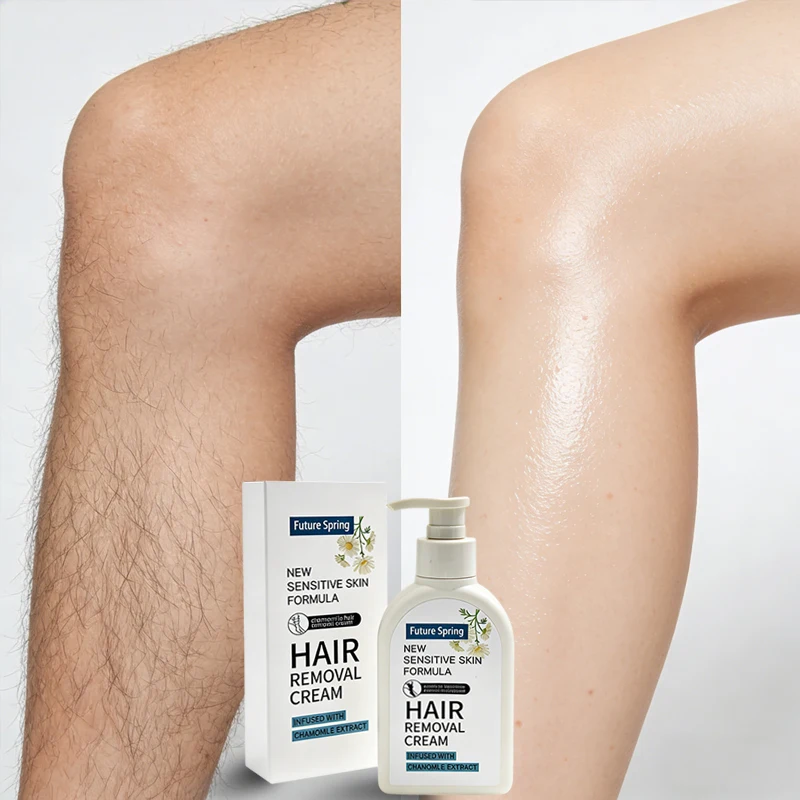 Buy 1 Get 1 Free Chamomile Hair Removal Cream 5 Minute Fast Acting Sensitive Skin Gentle for Face Armpit Legs Body 2026 New