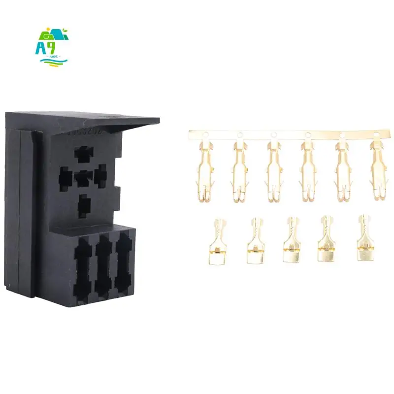 

A09E-For Car Rv Yacht Relay & 3 Fuse Base Kit - 4, 5 Pin & Flasher Relays Ato Fuses Holder Socket Box