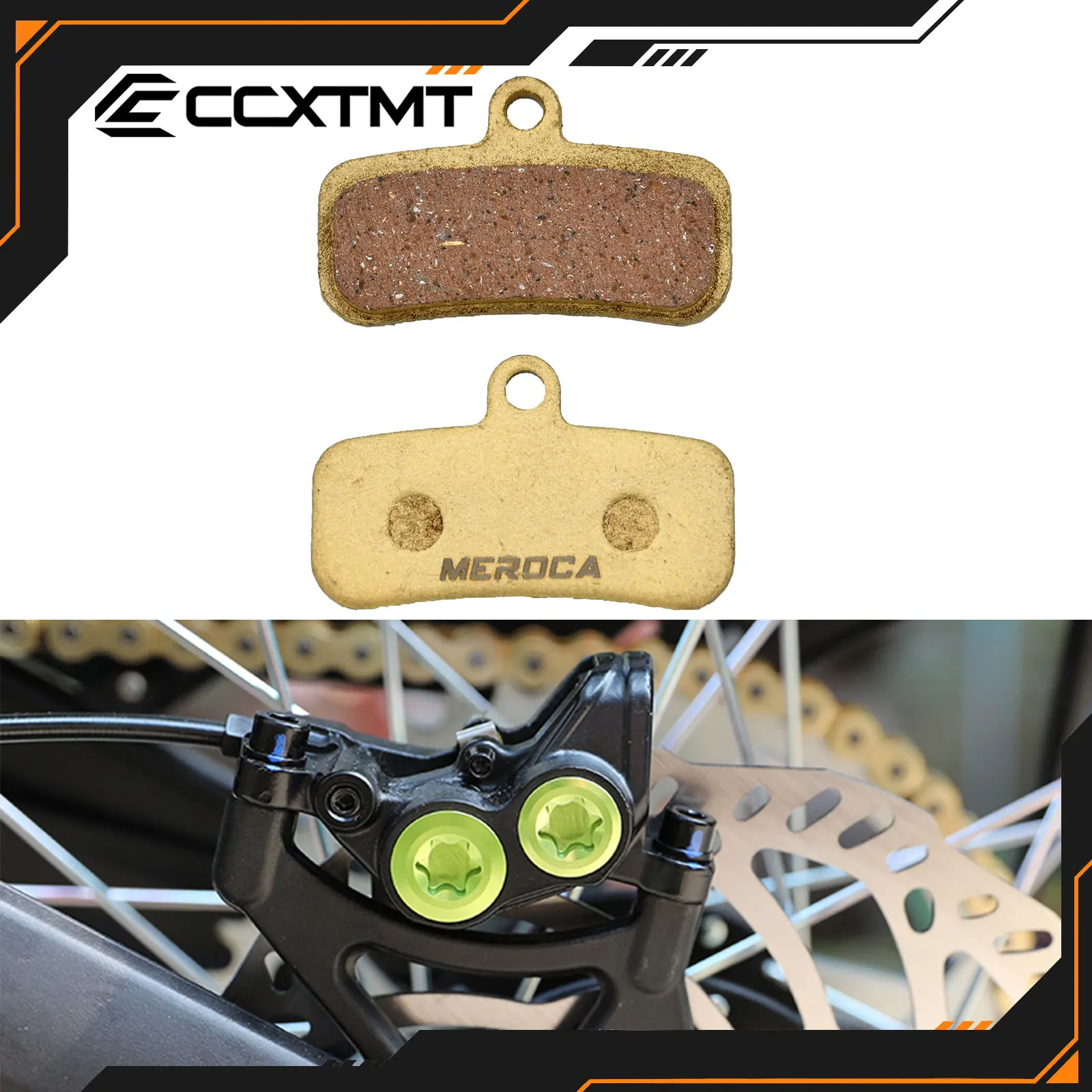 Pastillas de freno silenciosas delanteras y traseras para Motocross eléctrico, piezas universales para bicicleta de cross eléctrica Surron Sur Ron sur-ron Light Bee
