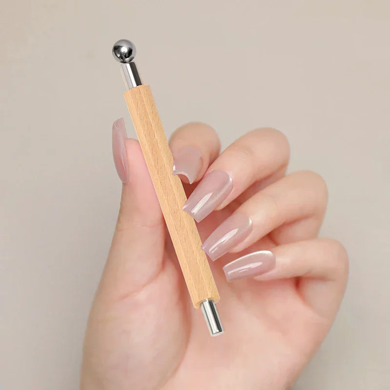 Stylos magnétiques puissants à Double tête pour vernis à ongles, Kit d'art des ongles pour vernis Gel œil de chat, pour bricolage, Salon, Studio ou usage domestique