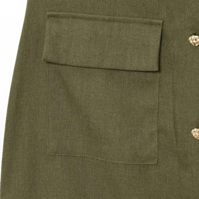 Flax Fashion French Belt Long Dress Summer Elegant Vest Dress Women Lady Sleeveless Streetwear Navy Green Slim Fit Dresses