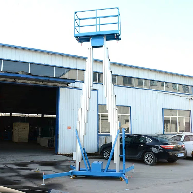 

vertical mast work platform lifts self propelled aerial platform