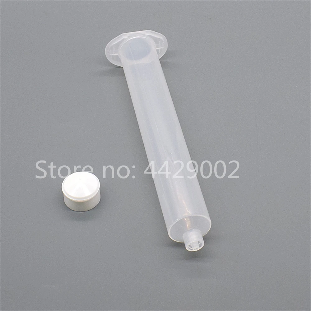 500 Stück leere Klebstofftuben, Klebstoffspender, 55 ml, industrielle Dosierrohre, 55 cc, Klebstoffdosierbehälter, Werkzeugset und 500 Stück Stopper. – Detail 6