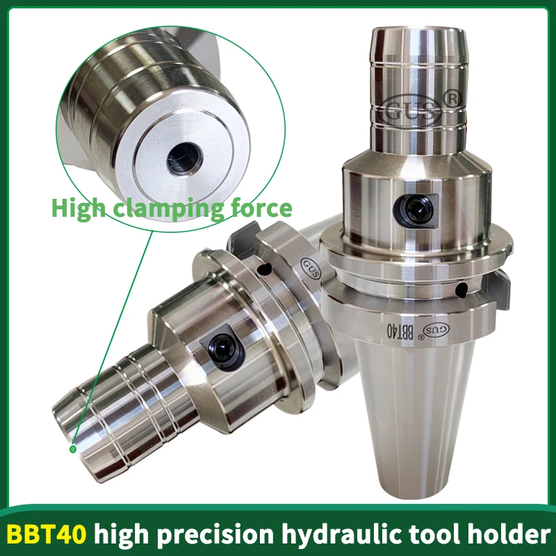 GUS BBT40 Hydraulic Tool Holder PHC06 PHC08 PHC10 PHC12 PHC16 PHC20 PHC25 PHC32 HDC High Precision knife handle CNC Spindle Tool