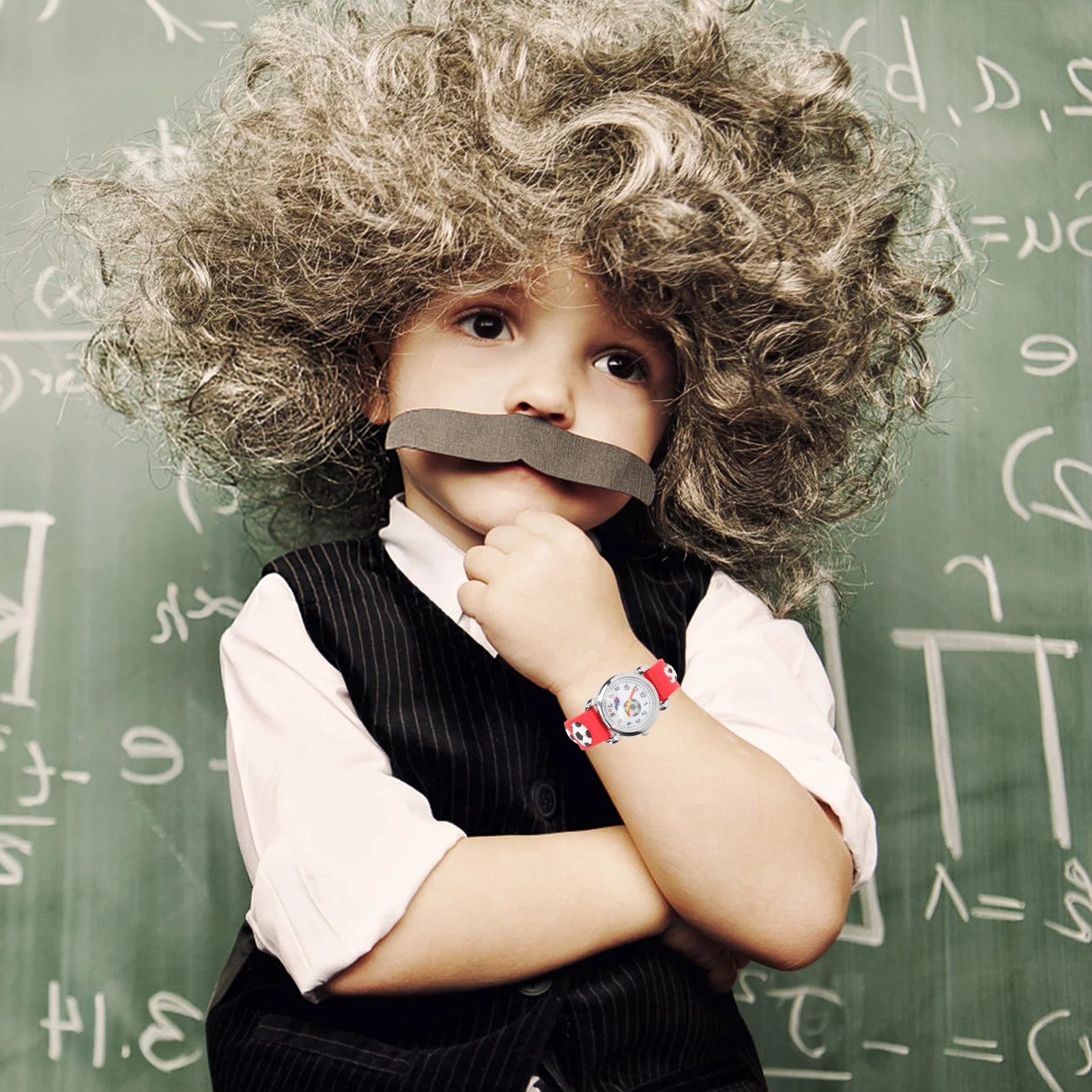 어린이 실리콘 시계 만화 어린이 스트랩 부드럽고 편안한 내마모성 학생 손목 시계 소년 소녀를위한 휴일 선물