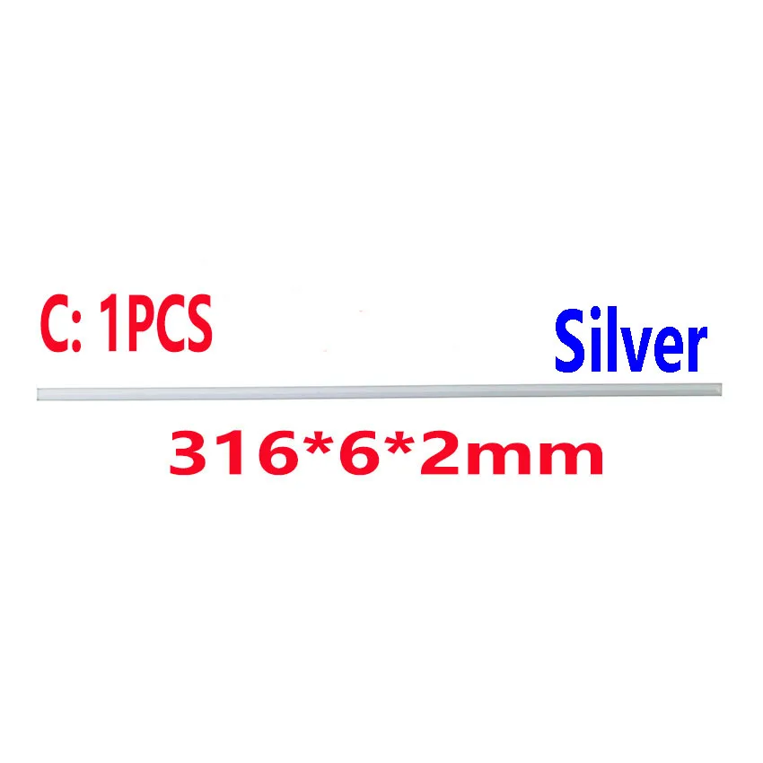 1-2PCS Laptop Rubber FOR HP 15-DA DB DR 250 255 256G7 316mmx6mmx2mm Lower Cover Foot Pad With Double-Sided Tape Rubber Foot - Image 6