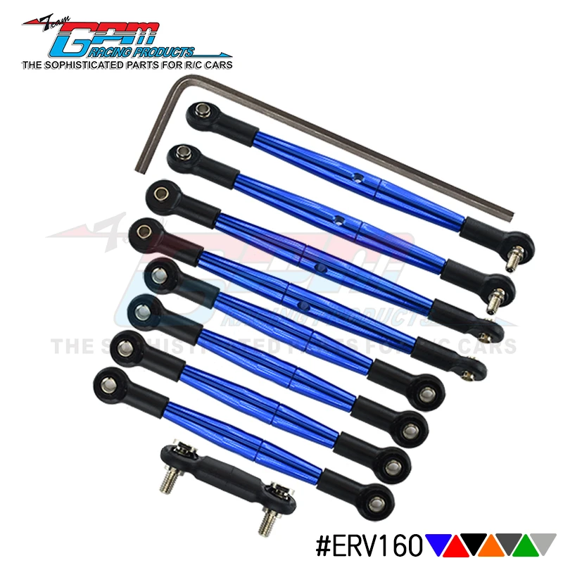 GPM Aluminium Completed Tie Rod For TRAXXAS 1/16 Mini E Revo Scale Summit