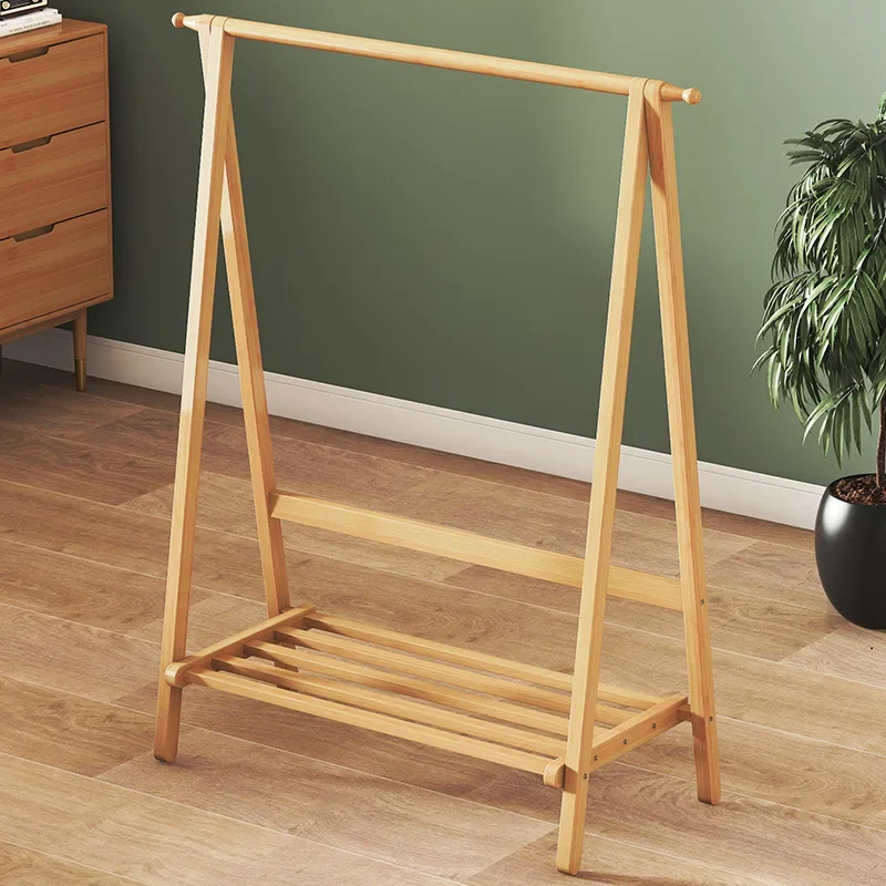 Simple Floor-to-Ceiling Coat Rack for Bedroom Home Indoor Dormitory Storage Sun Hanger