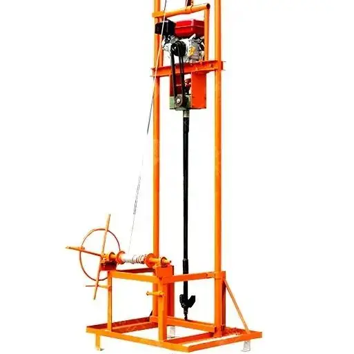 

Индивидуальная гибкая передвижная дизельная буровая установка на гусеничном/колесном ходу, 35 л.с., высокопроизводительная, для бурения скважин на воду, глубина 150-180 м