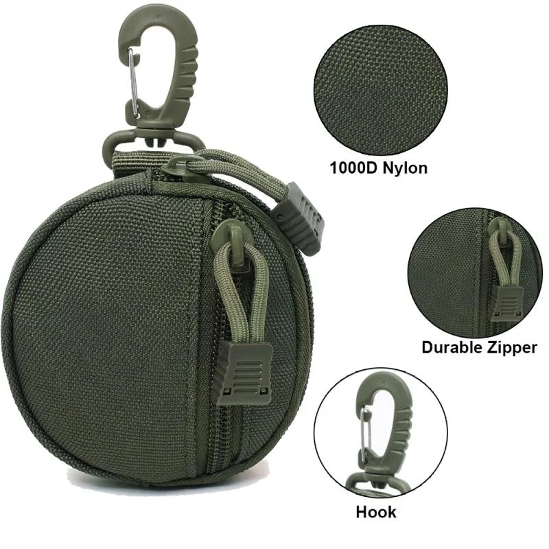 Military Hunting Tactics Key Pack Card Placement Wallet Outdoor Mountaineering Camping Hanging Key Pack Gift Box Money Bag