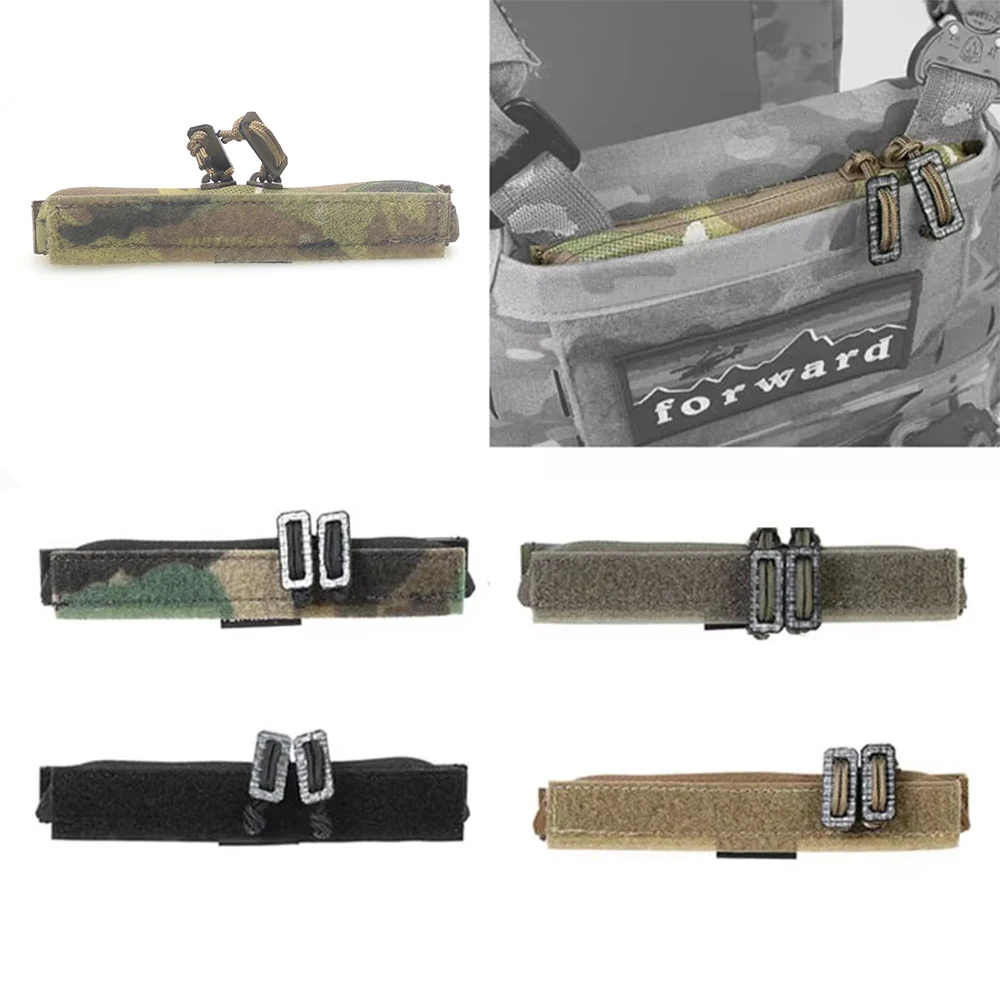 FCPC V5 Outdoor Vest Special Chest Zipper Cover Vest Foreplate Carrier Joint Zipper