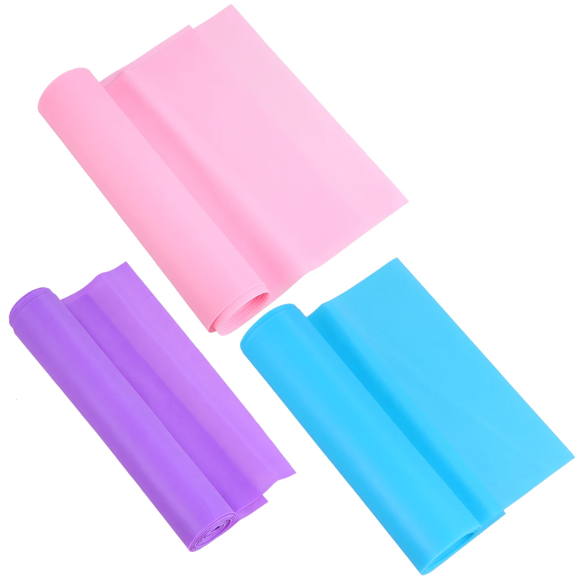 

3 Pcs Elastic Bands Stretch Belt Resistance Loop Strong Non Slip Perfect Flexibility Pose Exercise Band Yoga Strap