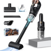 High Suction Wireless handheld vacuum cleaner vacuum cleaner Battery vacuum cleaner Ideal for Home Use Outdoor Black