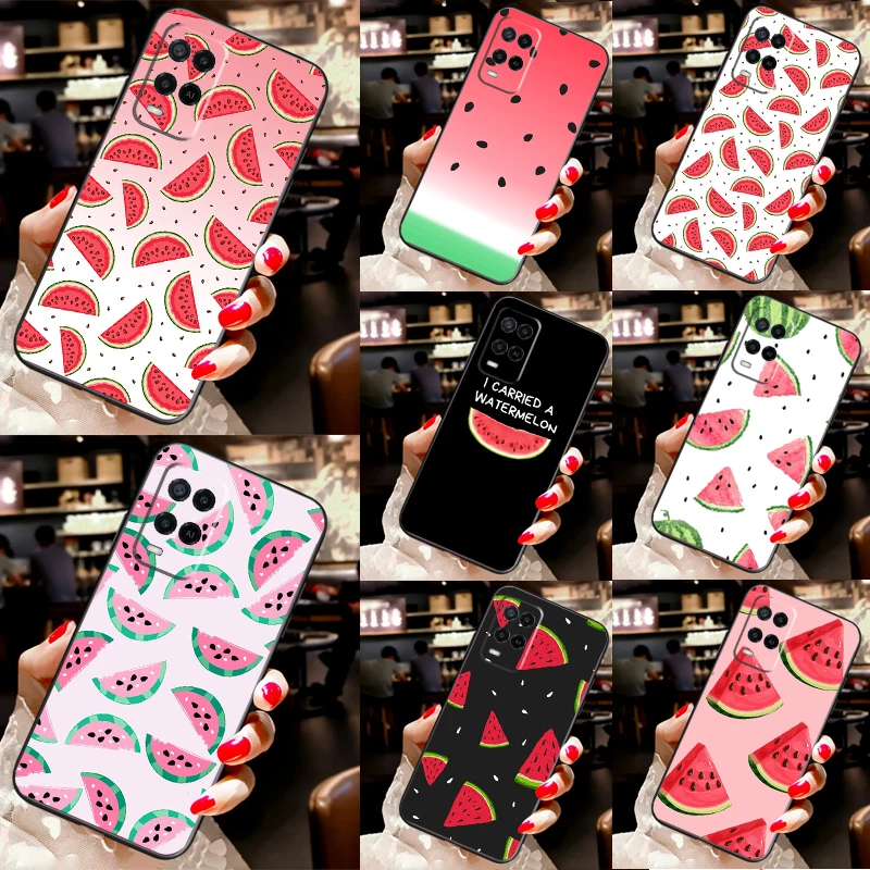 Summer Fruit Watermelon Cover For OPPO A5 A9 2020 A31 A53 A53S A52 A72 A83 A91 A94 A74 A54 A1K A3S A5S Phone Case