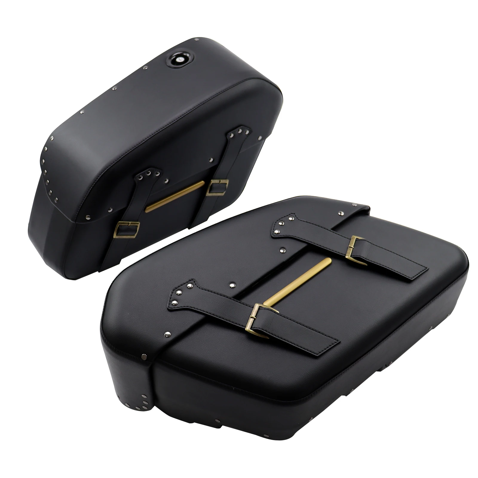 Fits For Harley Fat Boy Breakout 114 FLFBS FLFB FXBR FXBRS 2018-2024 Motorcycle Detachables Saddlebags High-Capacity Side Box