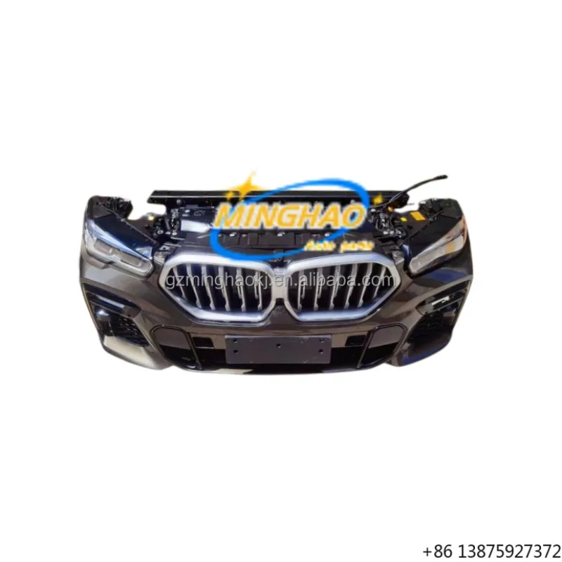 

Wholesale New Original Front Bumper for X5 X6 G05 G06 Radiator Headlight Hot Selling Plastic Body Parts for Cars