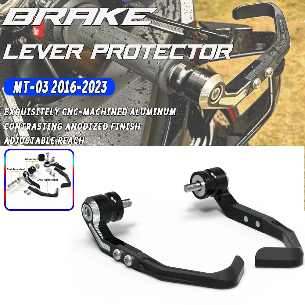 For Yamaha MT-03 MT03 2016-2023 2022 2021 2020 2019 2018 Levers Guard Brake Clutch Handlebar Protector CNC Motorcycle Bow Guard