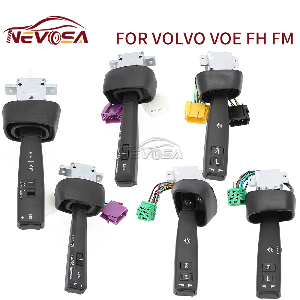 For Volvo Trucks VOE FH12 FH16 Spare Parts Turn Signal Steering Column Switch 3944025 3172170 20700930 3944672 21005294 1096413